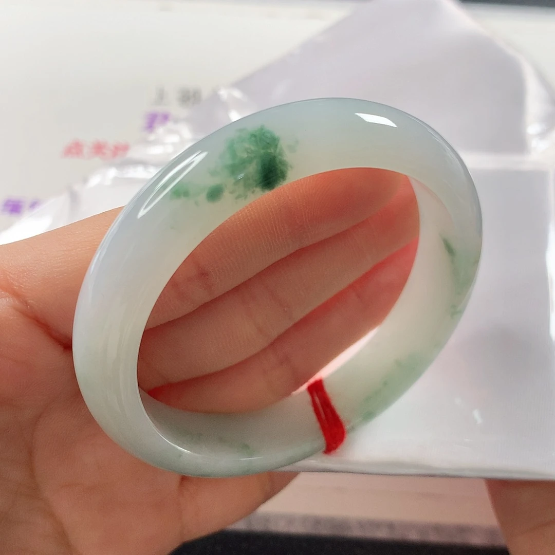 未镶嵌手镯翡翠 正圈①①④