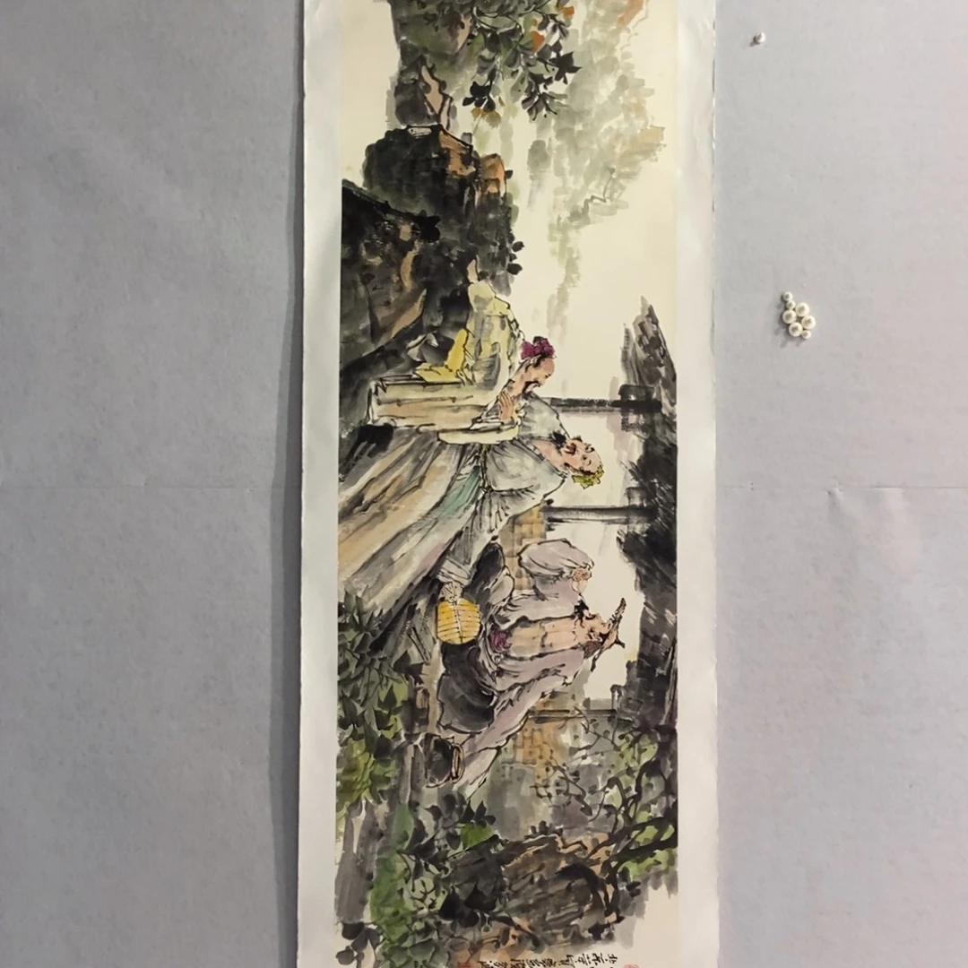 山***峰国画墨鱼精品墨鱼精品