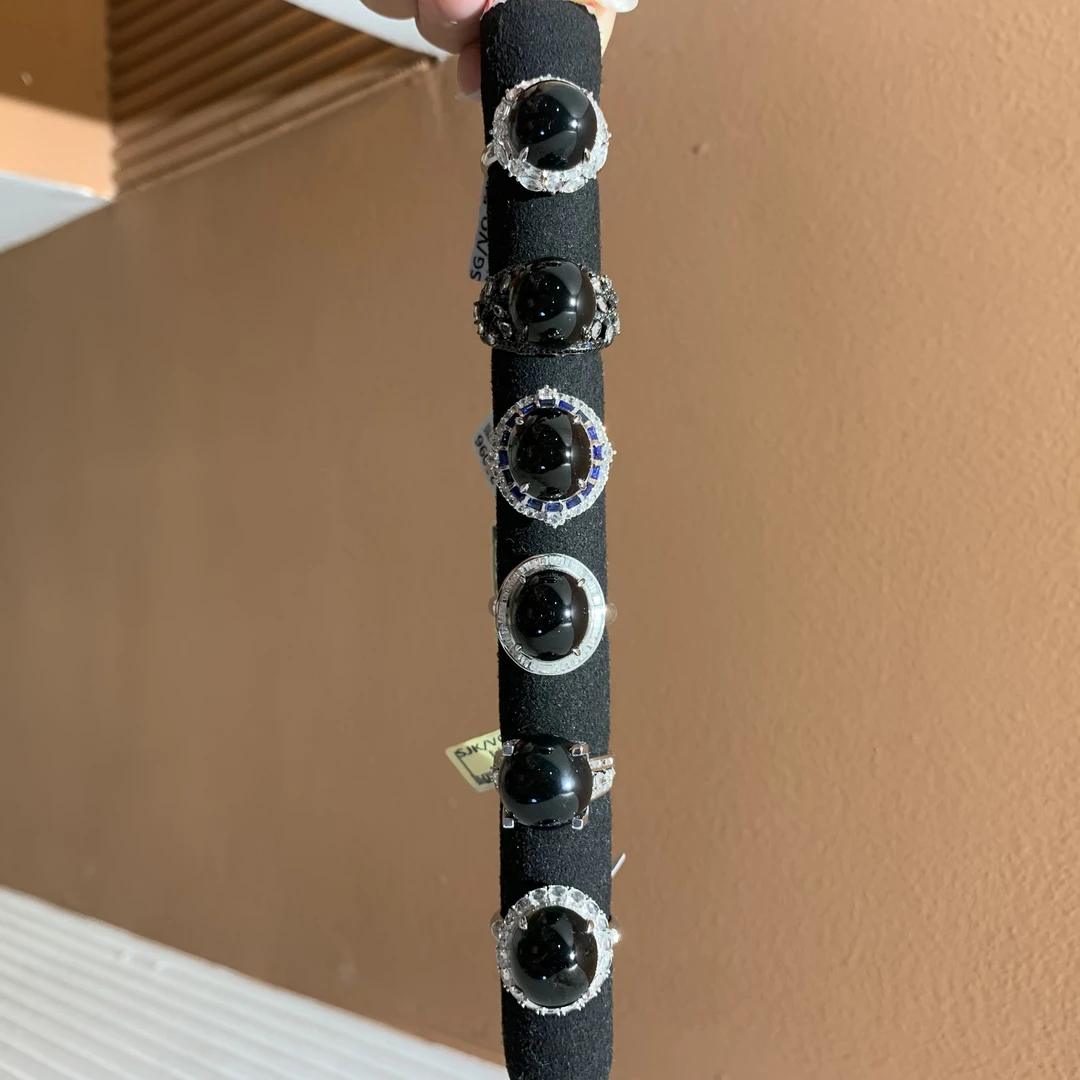 【一菲臻选】墨翠戒指-多样性发其一-FC17|BMC1