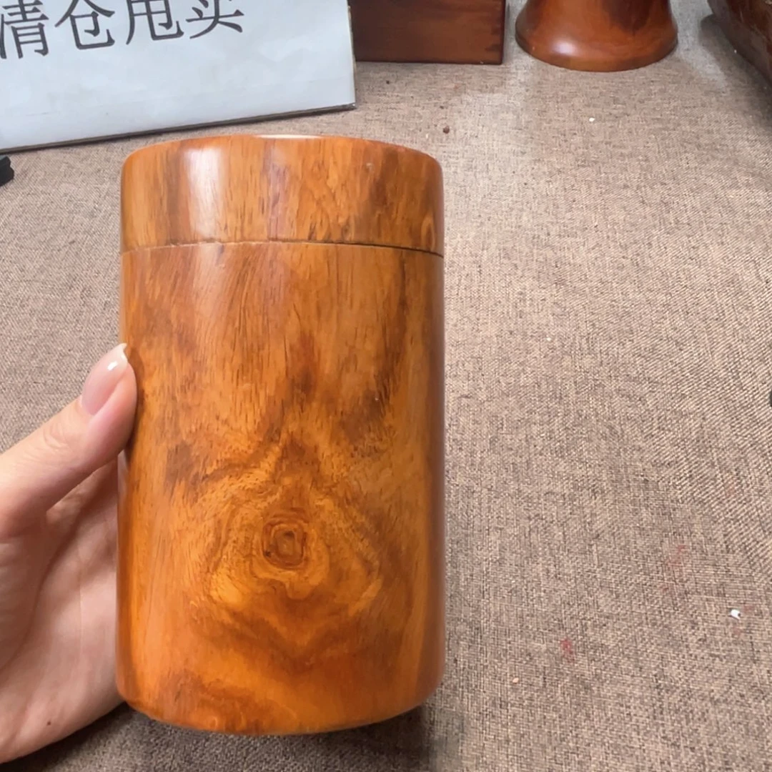 黄花梨/降香黄檀新料罐子