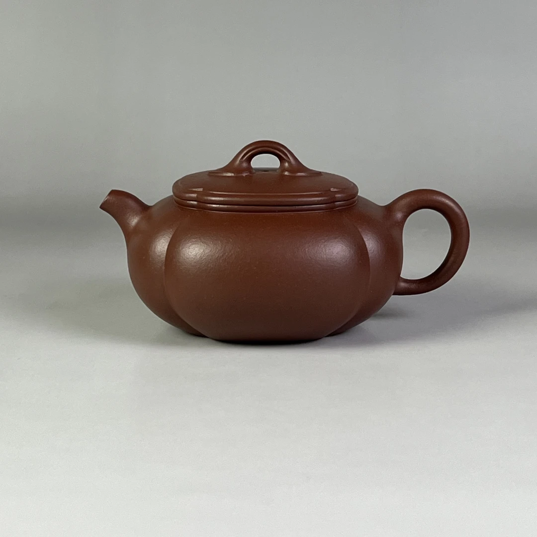 海棠如意壶 原矿底槽青泥 容量260CC