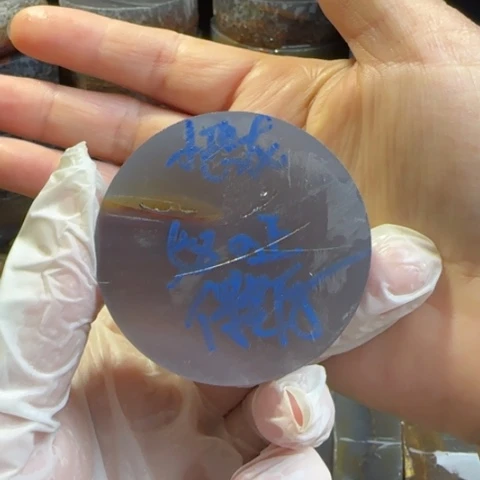 定制玛瑙小***树手镯芯做平安扣