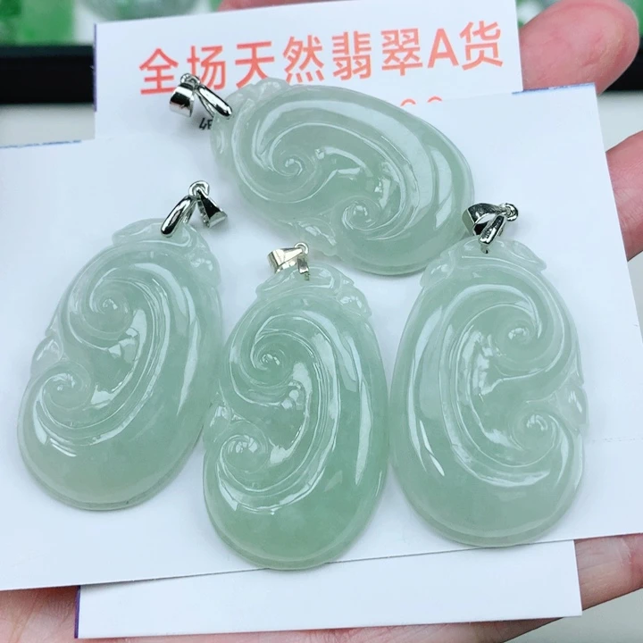 翡翠未镶嵌颈饰多样性发其1