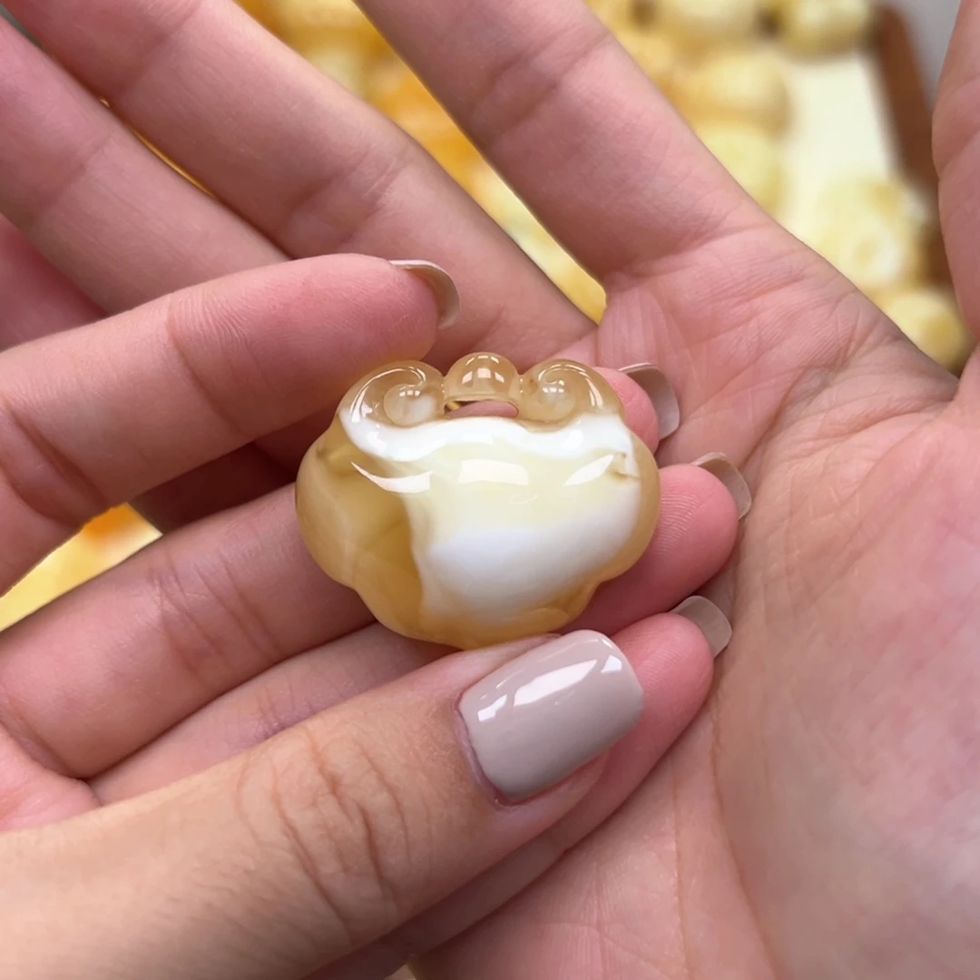 琥珀未镶嵌颈饰蜜蜡