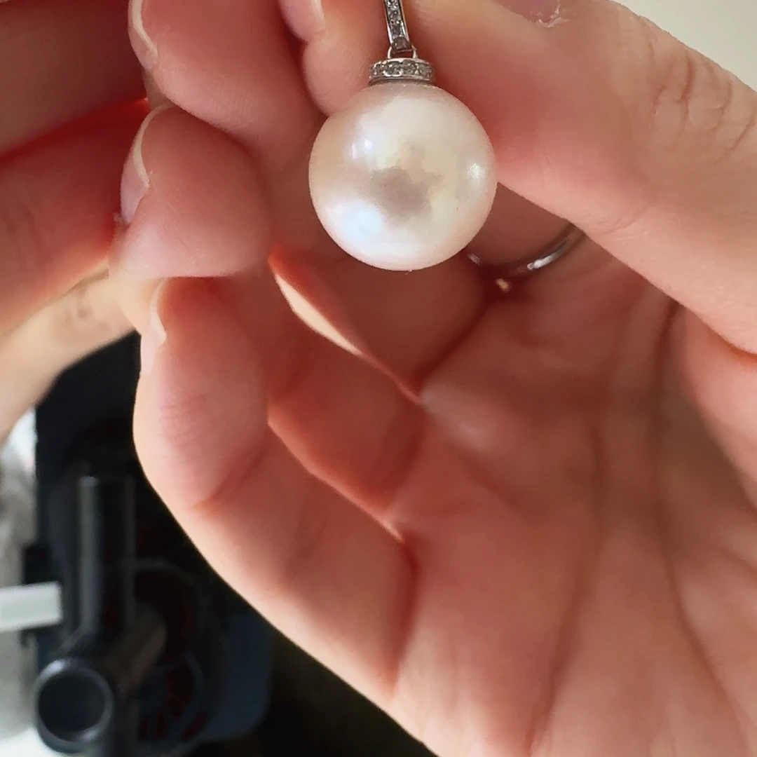 ****售淡水珍珠戒指银S925镶嵌