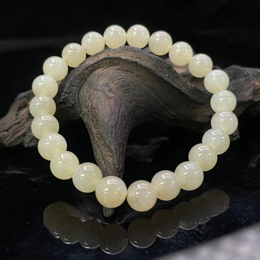 A668 和田玉手串 YJ423015