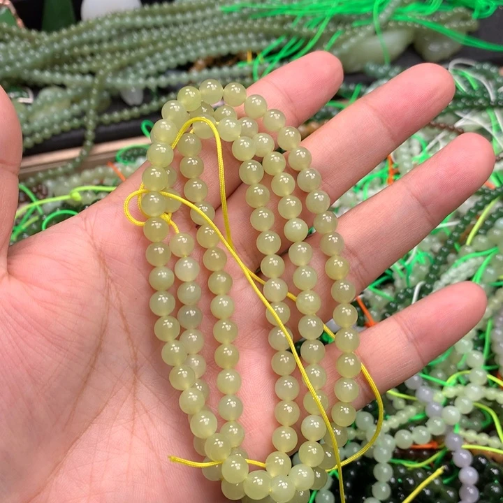 和田玉未镶嵌手链18