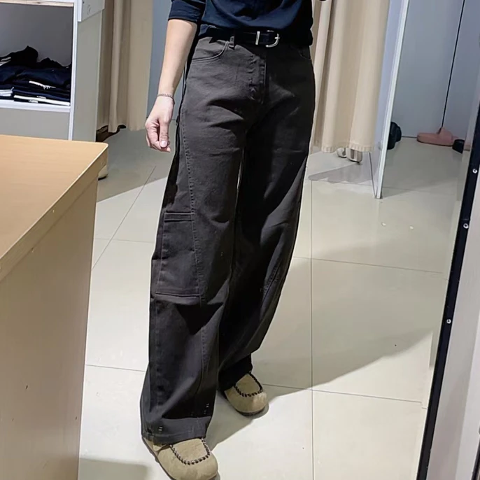 艳艳家的秋冬新款工装裤