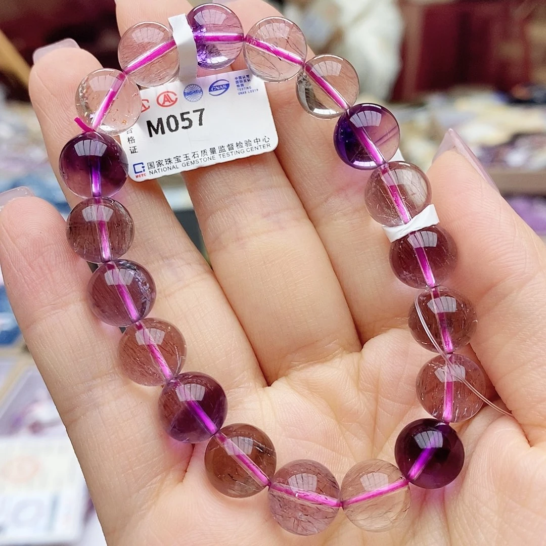 水晶手链未镶嵌M057 超七