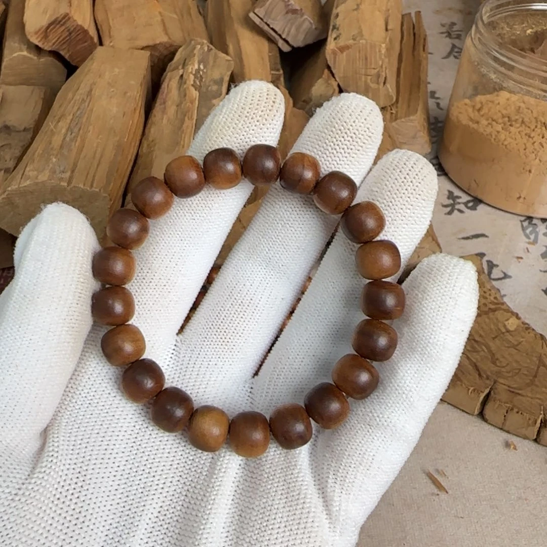 檀香木手串/手链9.10老型沉水款黑肉