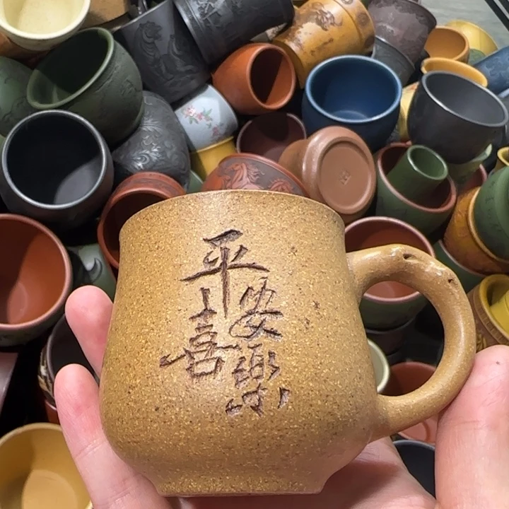 茶杯紫砂全手工紫砂