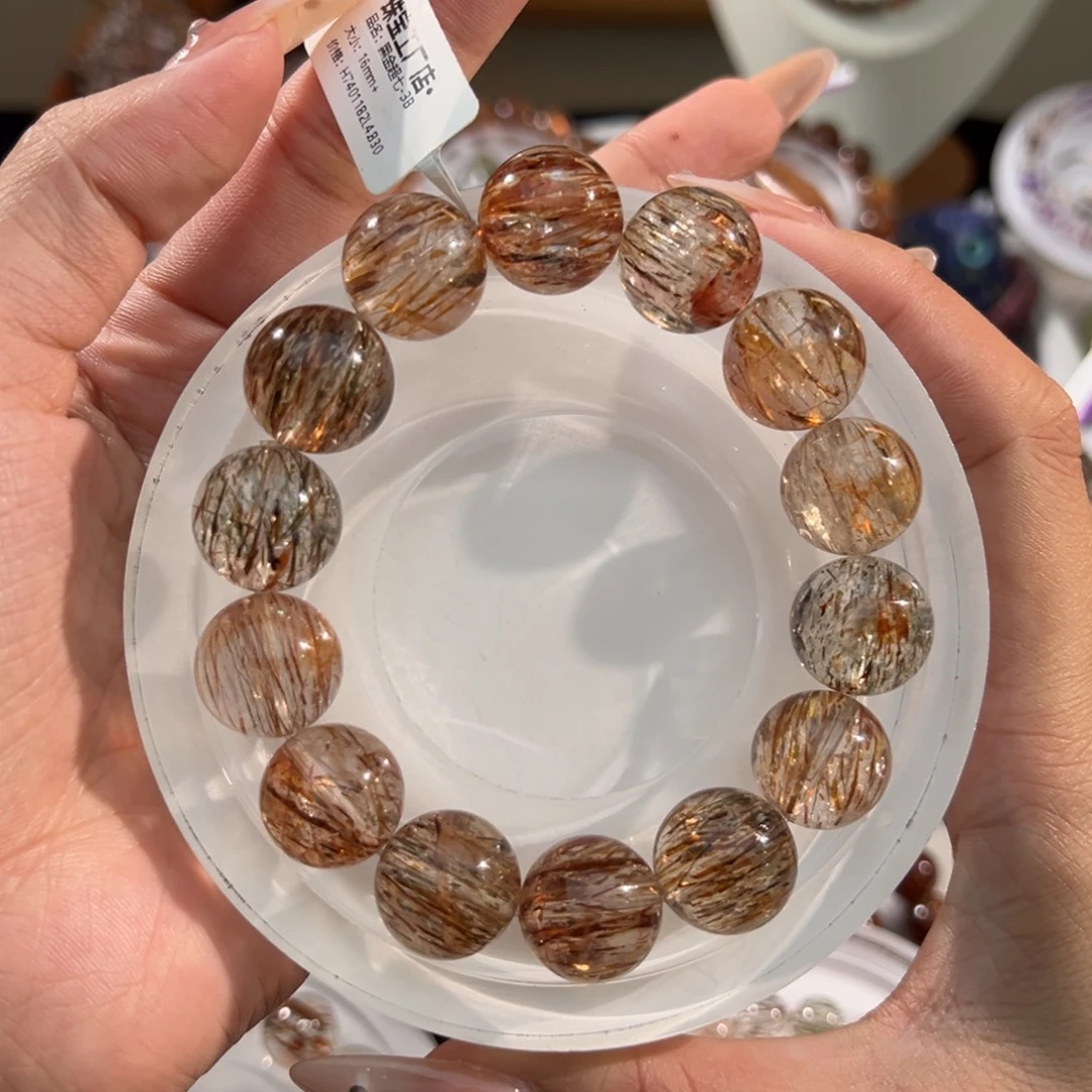 未镶嵌手链水晶黑金超七16