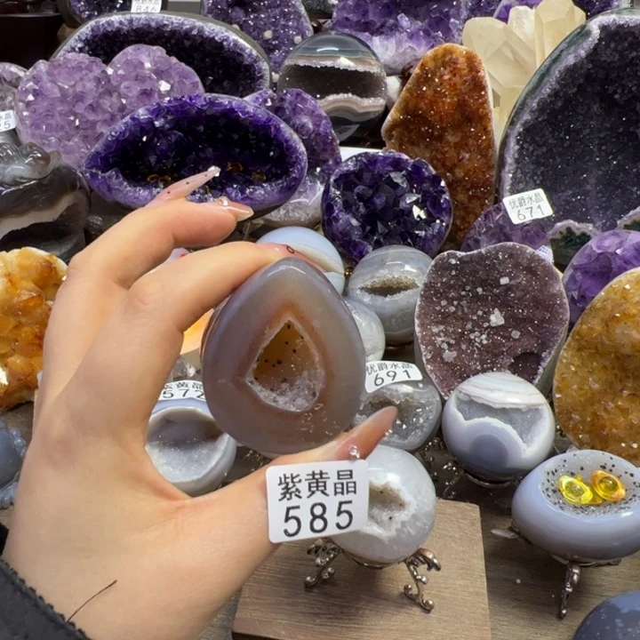 未镶嵌大型摆件（非配饰）紫晶585