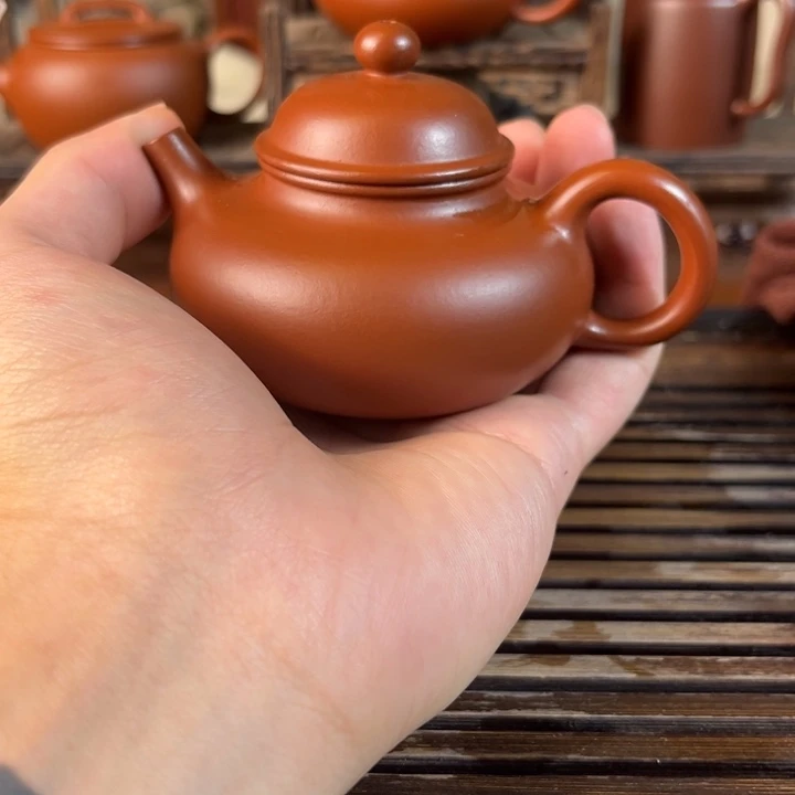 茶壶紫砂原矿紫砂手工制作