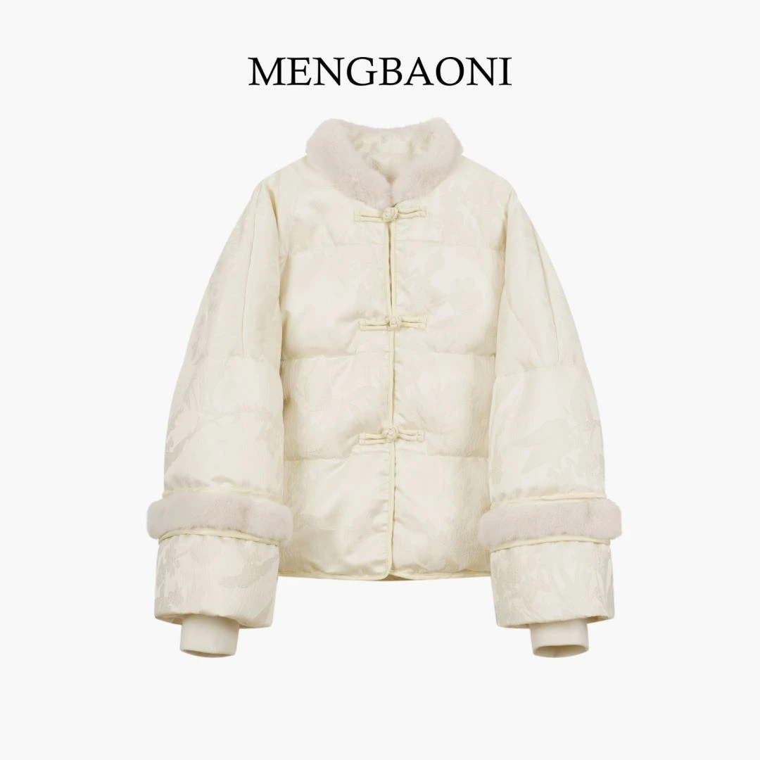 冬季新中式国风感新款轻奢气质高雅时尚休闲百搭外套#7880