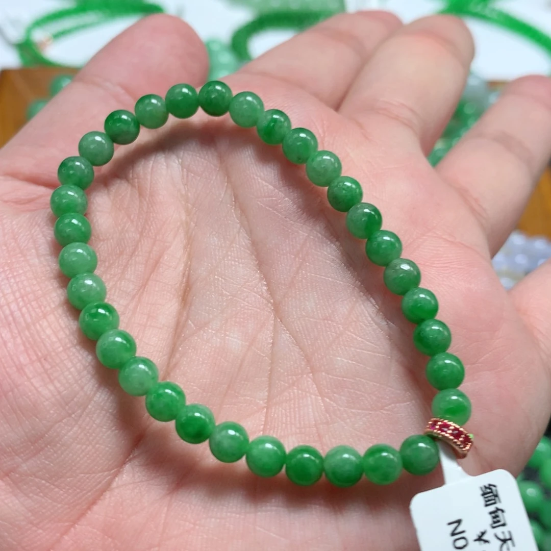 未镶嵌手链翡翠翡翠