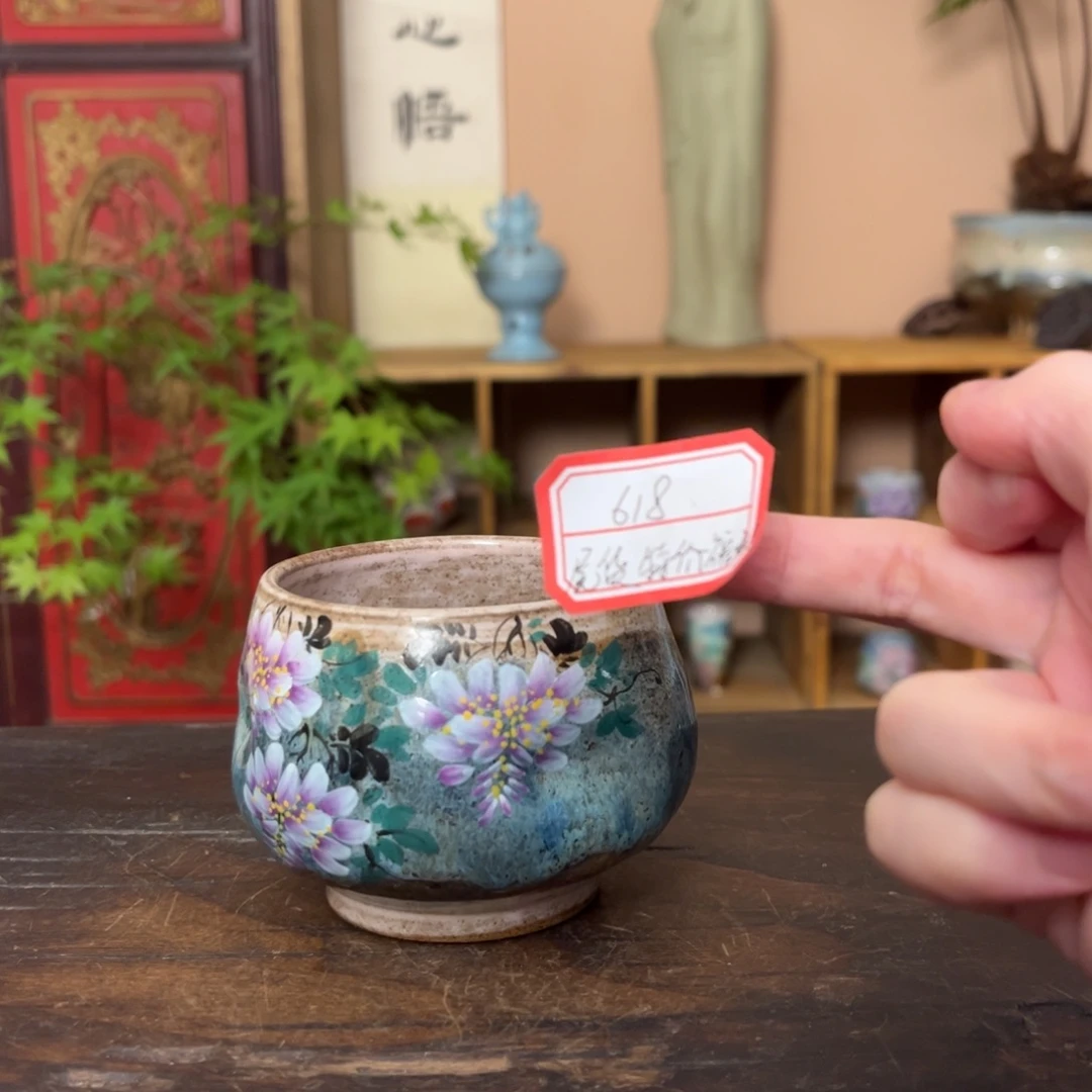 杯柴烧手绘工艺制作