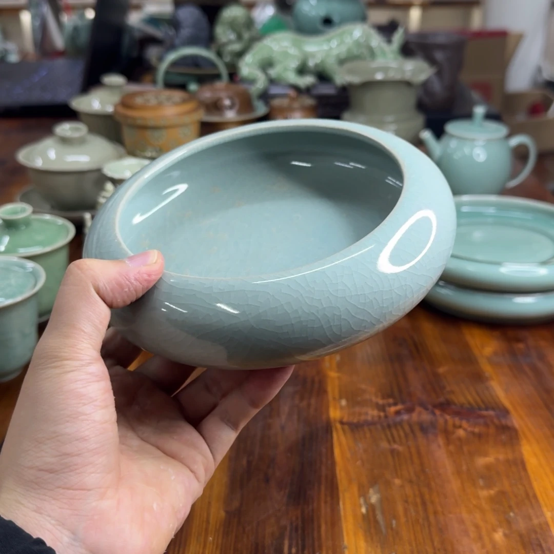 小仲龙泉青瓷微瑕7850