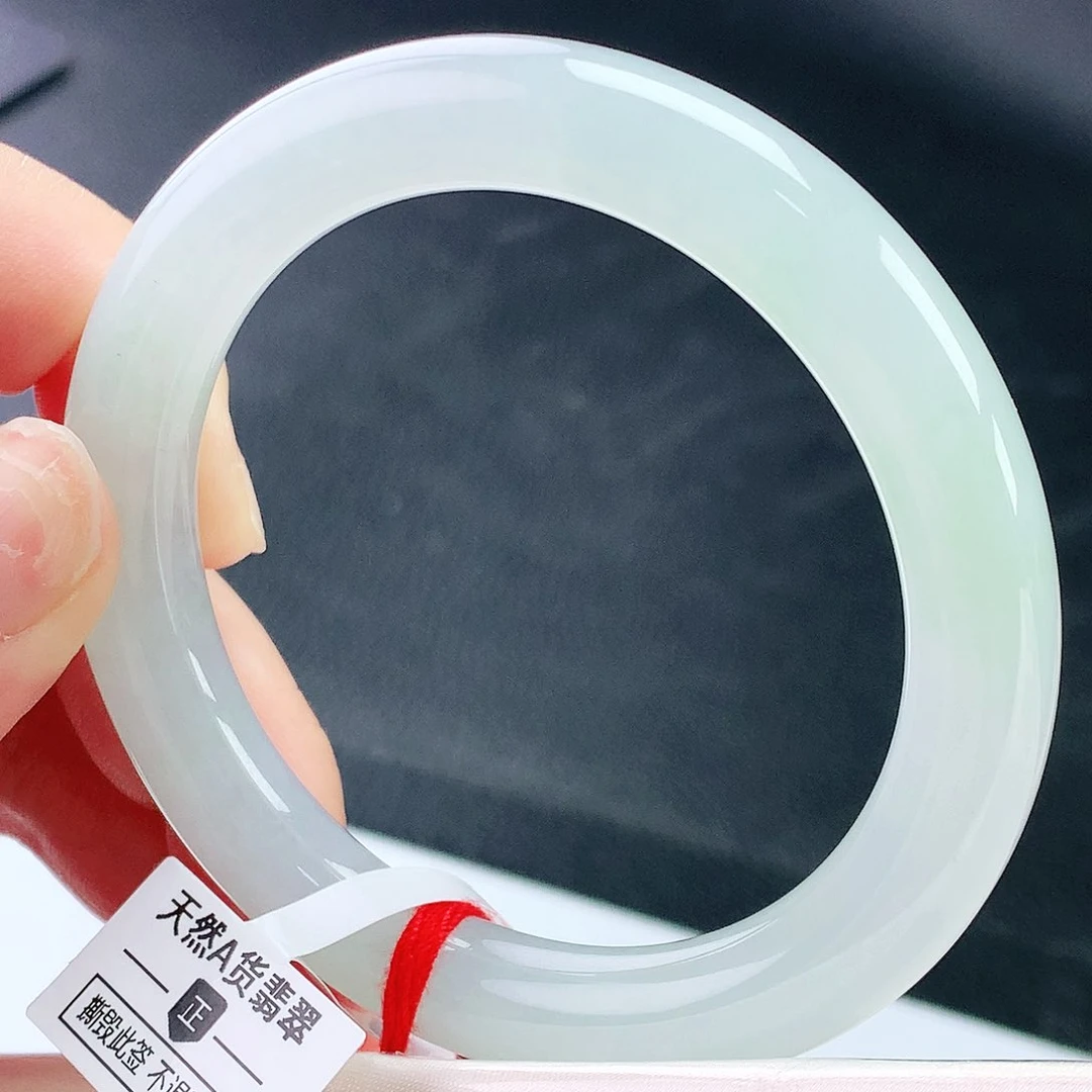 未镶嵌手镯翡翠55圈