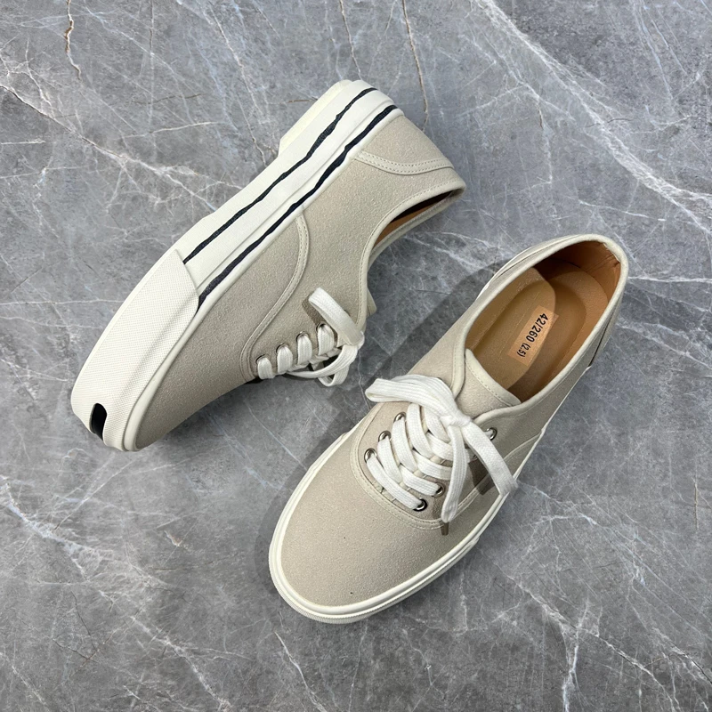 干净感痞帅男鞋秋冬宽百搭男士时尚休闲板鞋潮款男生低帮厚底鞋子