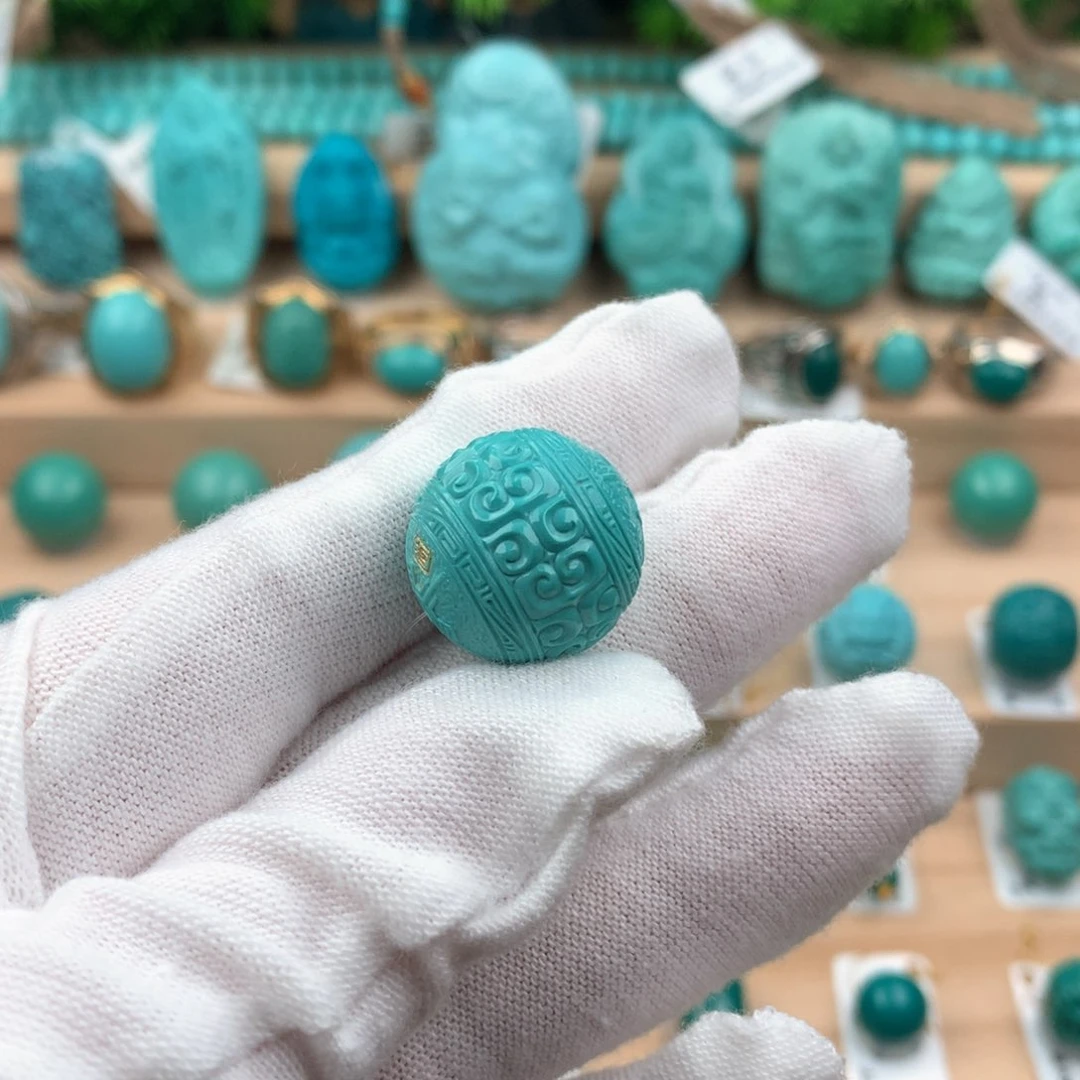 绿松石配饰未镶嵌17.6