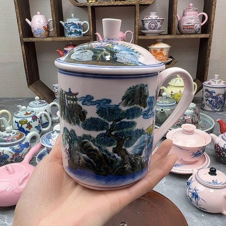摆件陶景德镇陶瓷567老厂瓷68