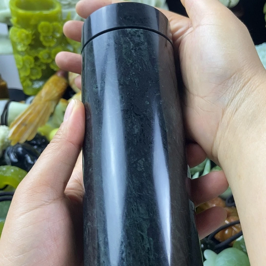 蛇纹石玉合金手把❤️