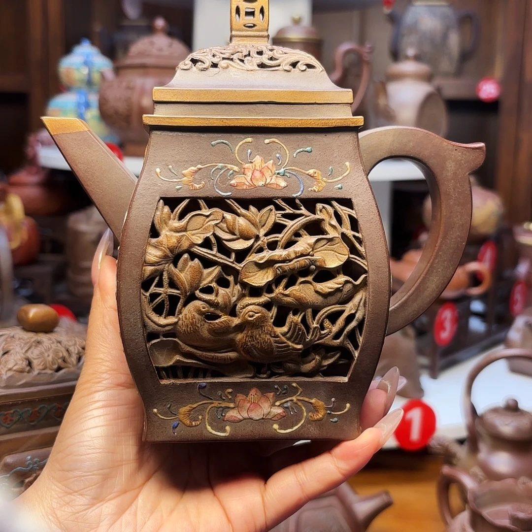 川***上茶壶紫砂宜兴紫砂