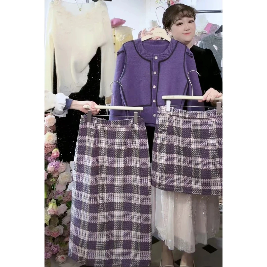 43半身裙遮肉显瘦洋气减龄气质