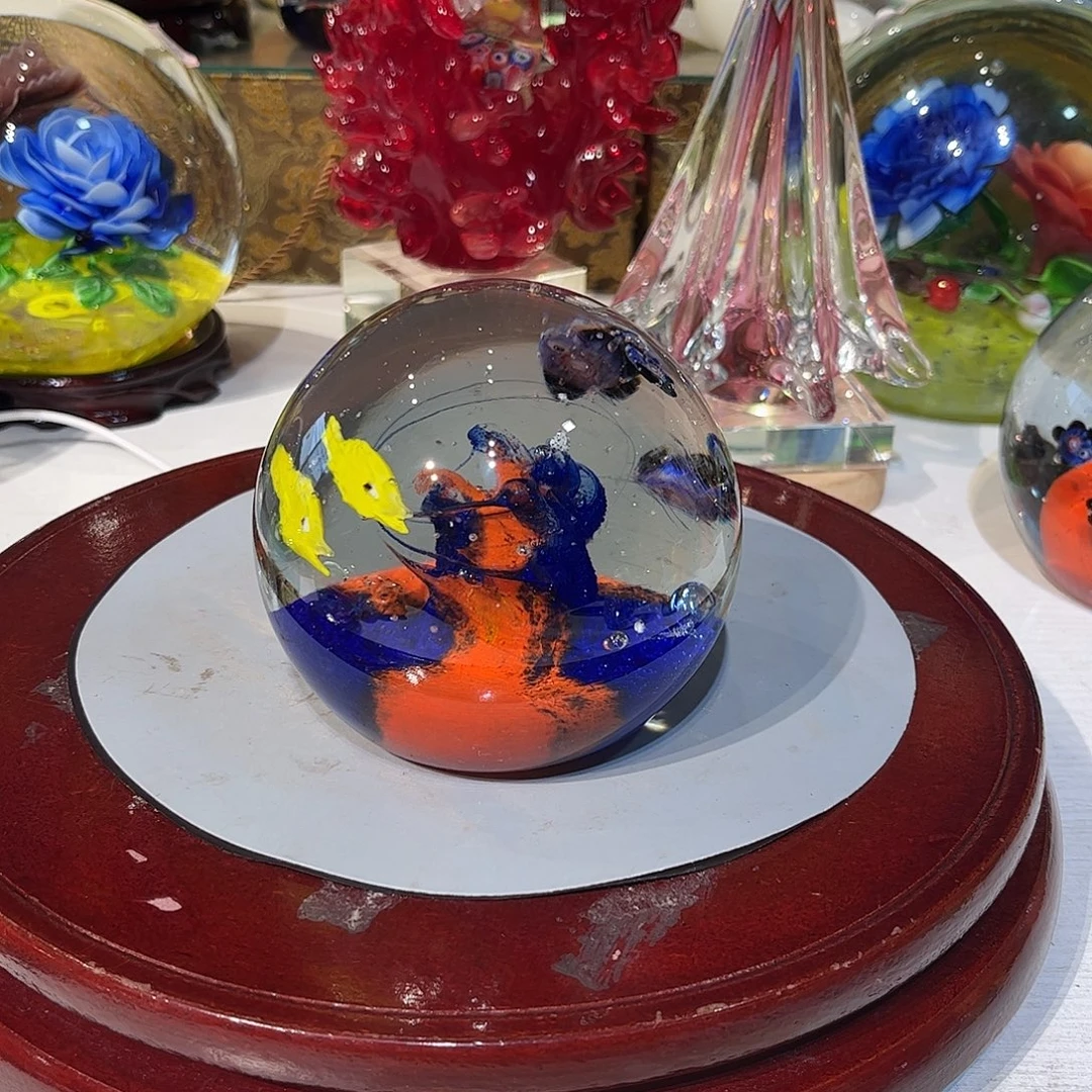 琉璃手工艺品纯手工微瑕