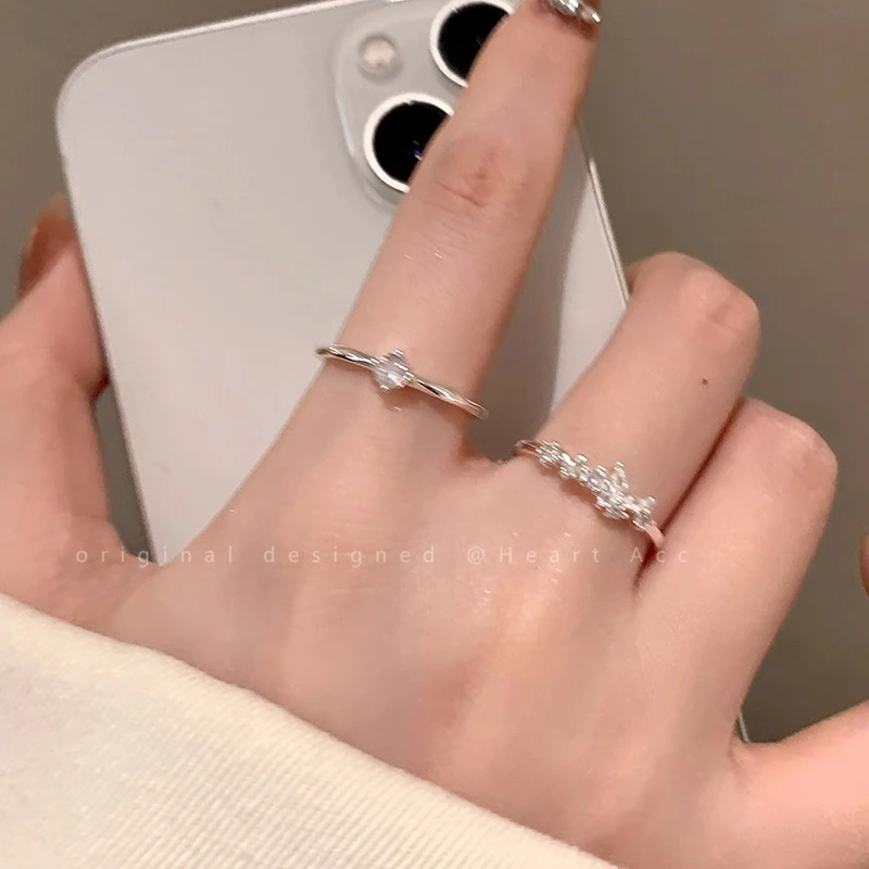 【两件套】蝴蝶开口戒指新款冷淡风小众设计高级感A398