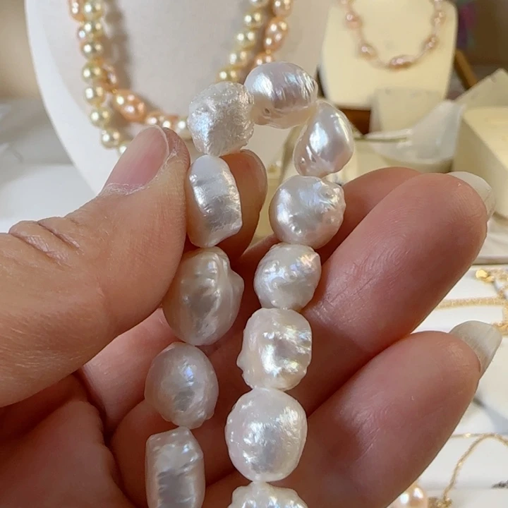 淡水珍珠裸珠未镶嵌火****?