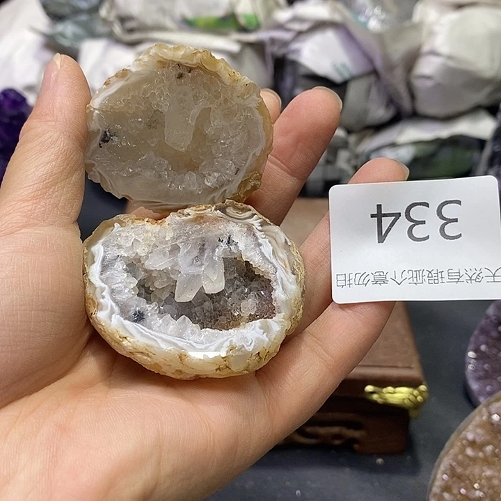 紫晶珠宝半成品未镶嵌