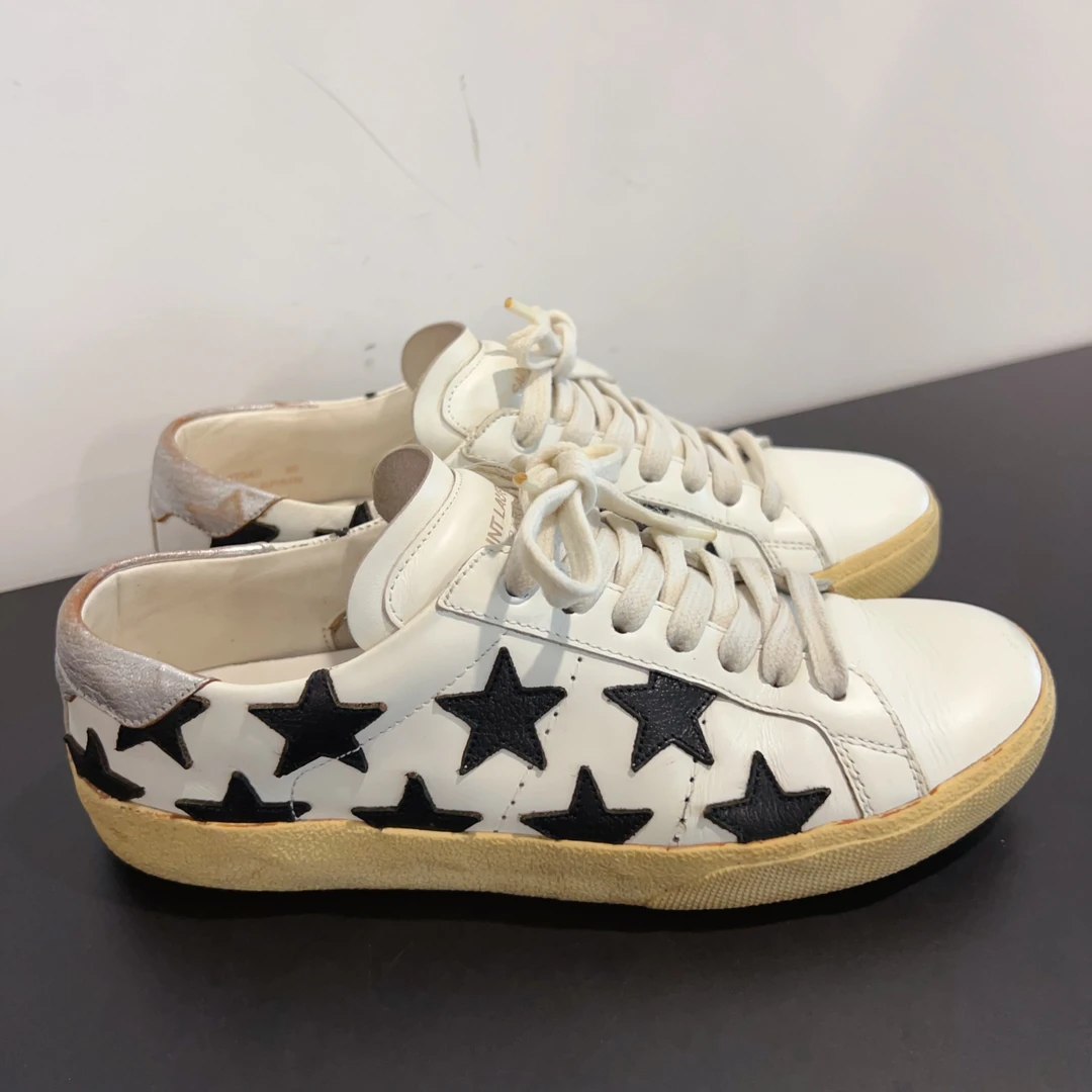 99新 YSL/圣罗兰 安洁利严选 板鞋 尺码35成色看直播GSS26102