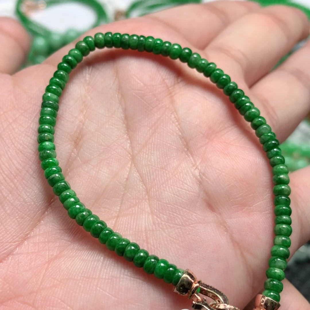 未镶嵌手链翡翠翡翠