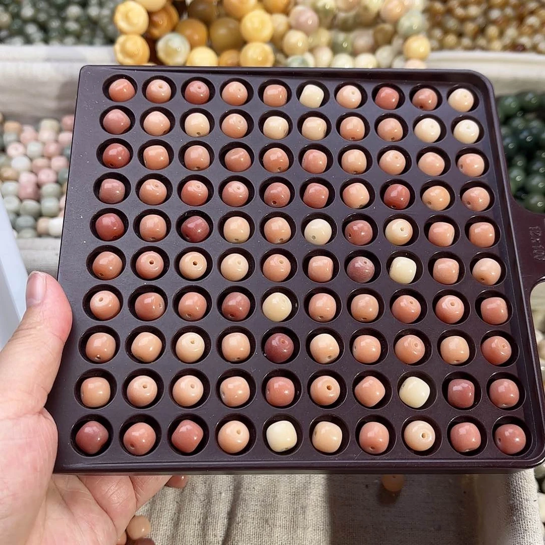 菩提根/象牙果手串热****～西瓜冰粉100颗