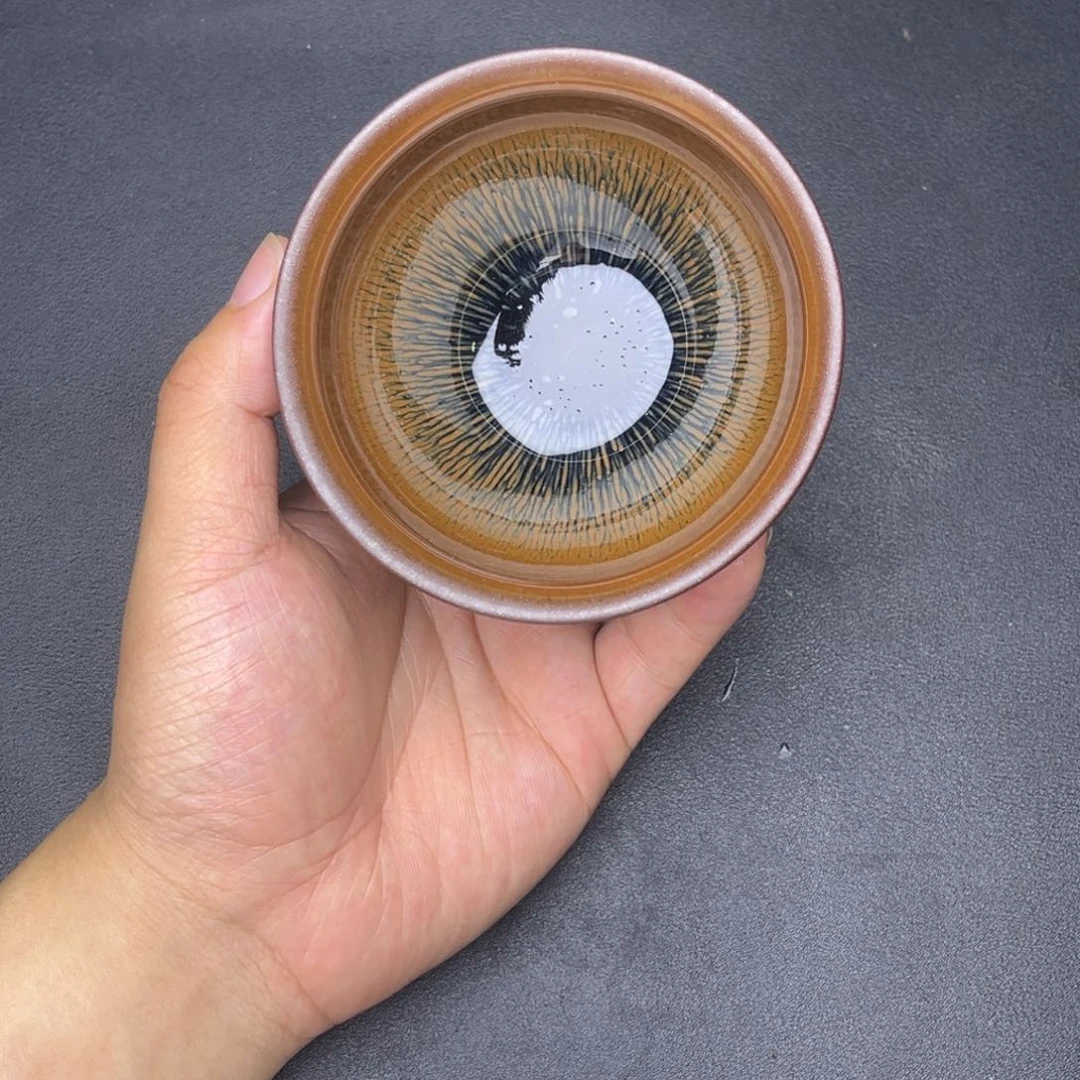 茶盏建窑建盏主人杯