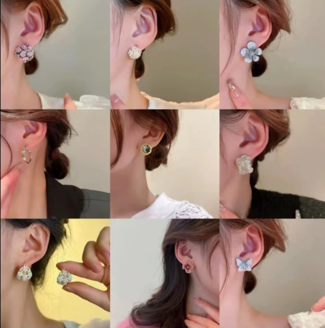 合金耳饰 【200号-399号】3.9号一单 默认微瑕 no退no换 无售后