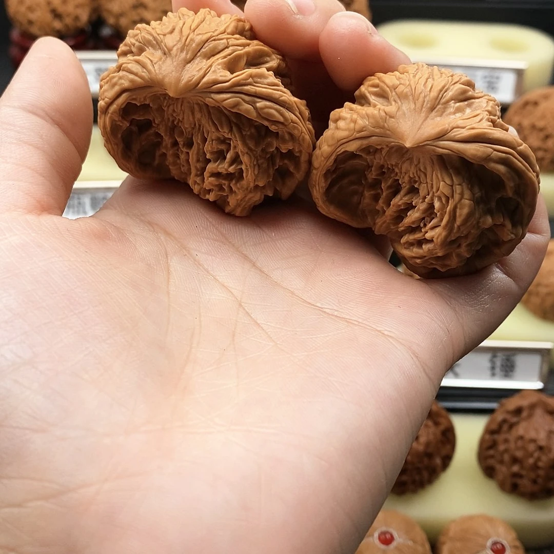 文玩核桃把件3**?阴阳蛇1915