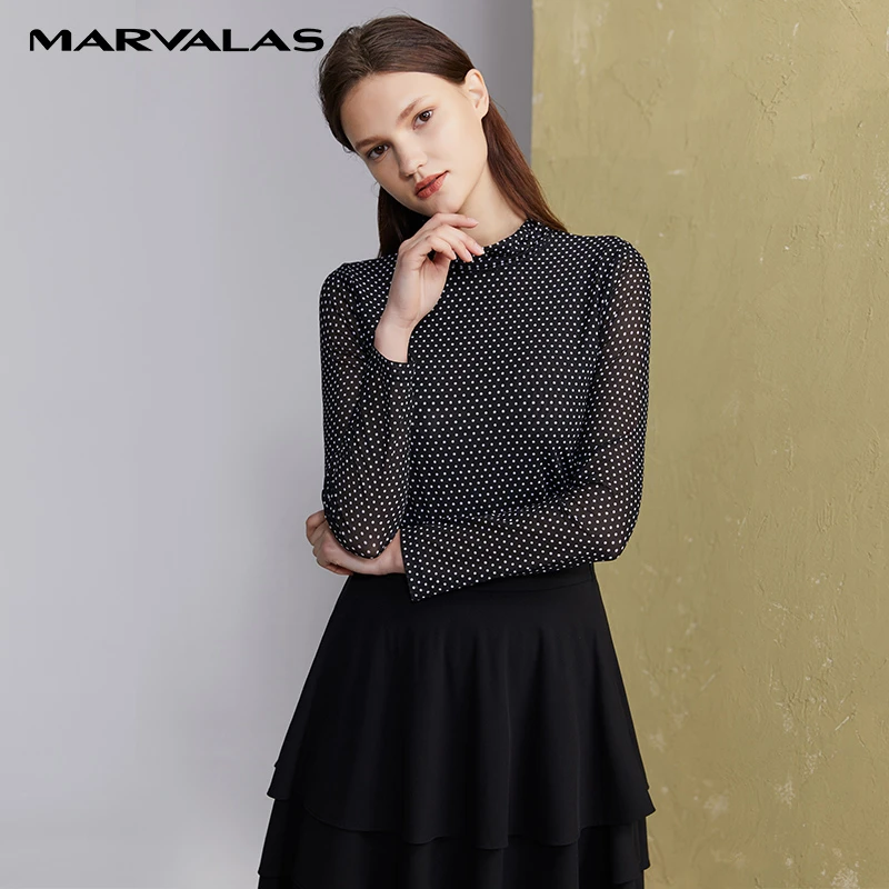 【许半夏推荐】曼德诗显瘦上衣女夏简约通勤感T恤