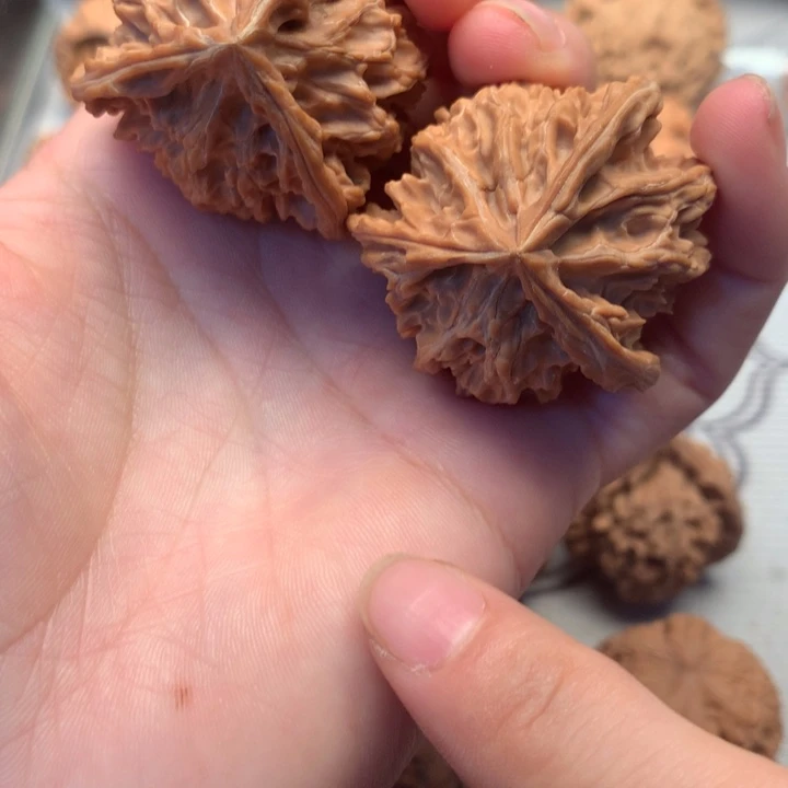 把件文玩核桃全品盘山三棱39