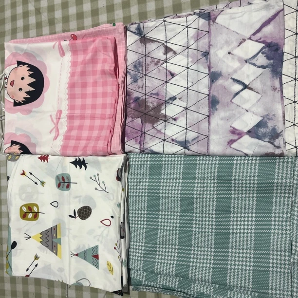 小华约150*200起多色全棉被套不挑发1个（微瑕）