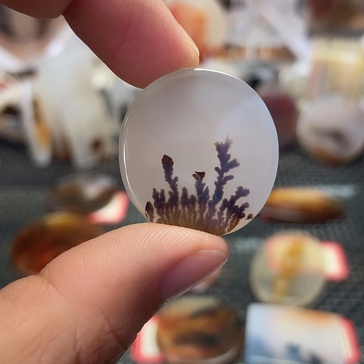 玛瑙/玉髓合金颈饰