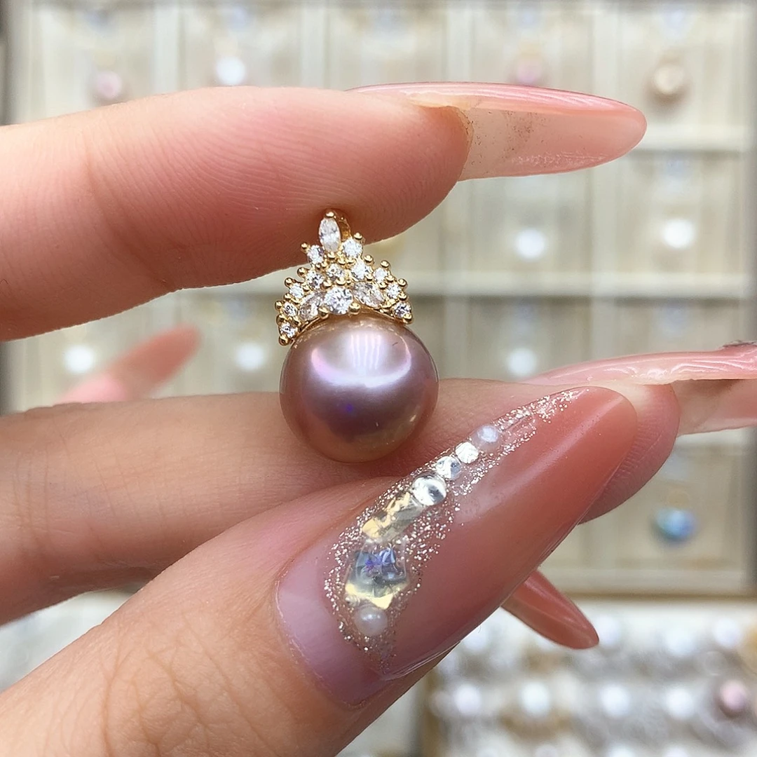 淡水珍珠合金吊坠(赠链)