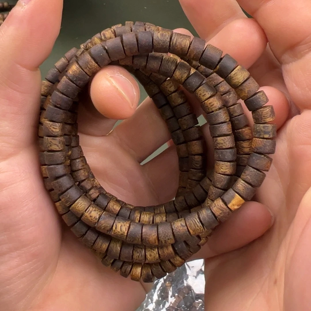 沉香沉香碎屑金沙叶片珠单圈多样性发一06/4g