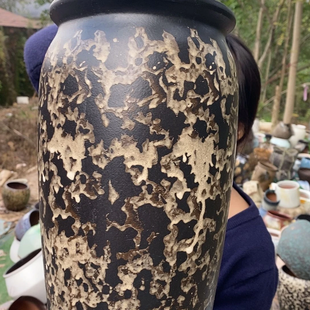 紫砂花盆正品口径18高40