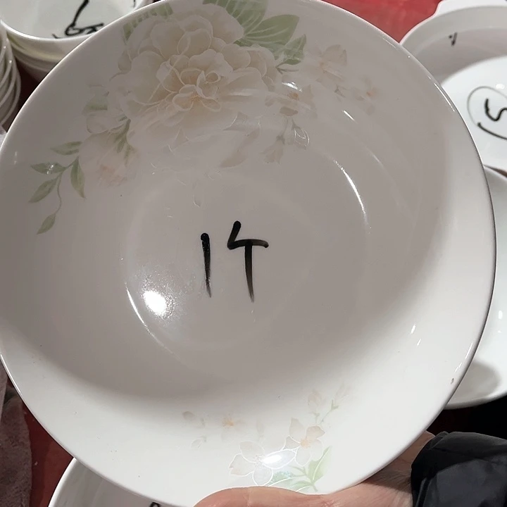 碗小*运6558635558陶瓷碗盘，破损包赔