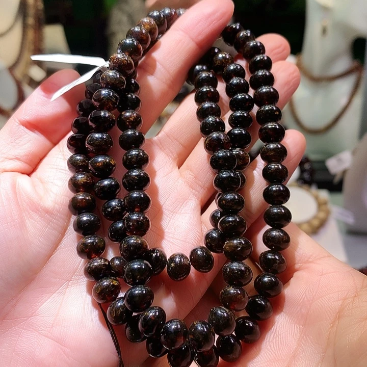 琥珀未镶嵌裸石8m翳珀