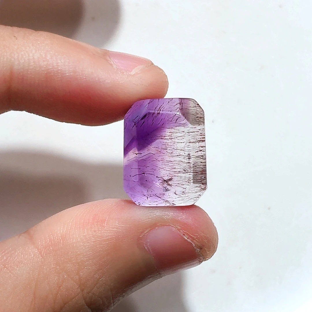 未镶嵌珠宝半成品水晶超七