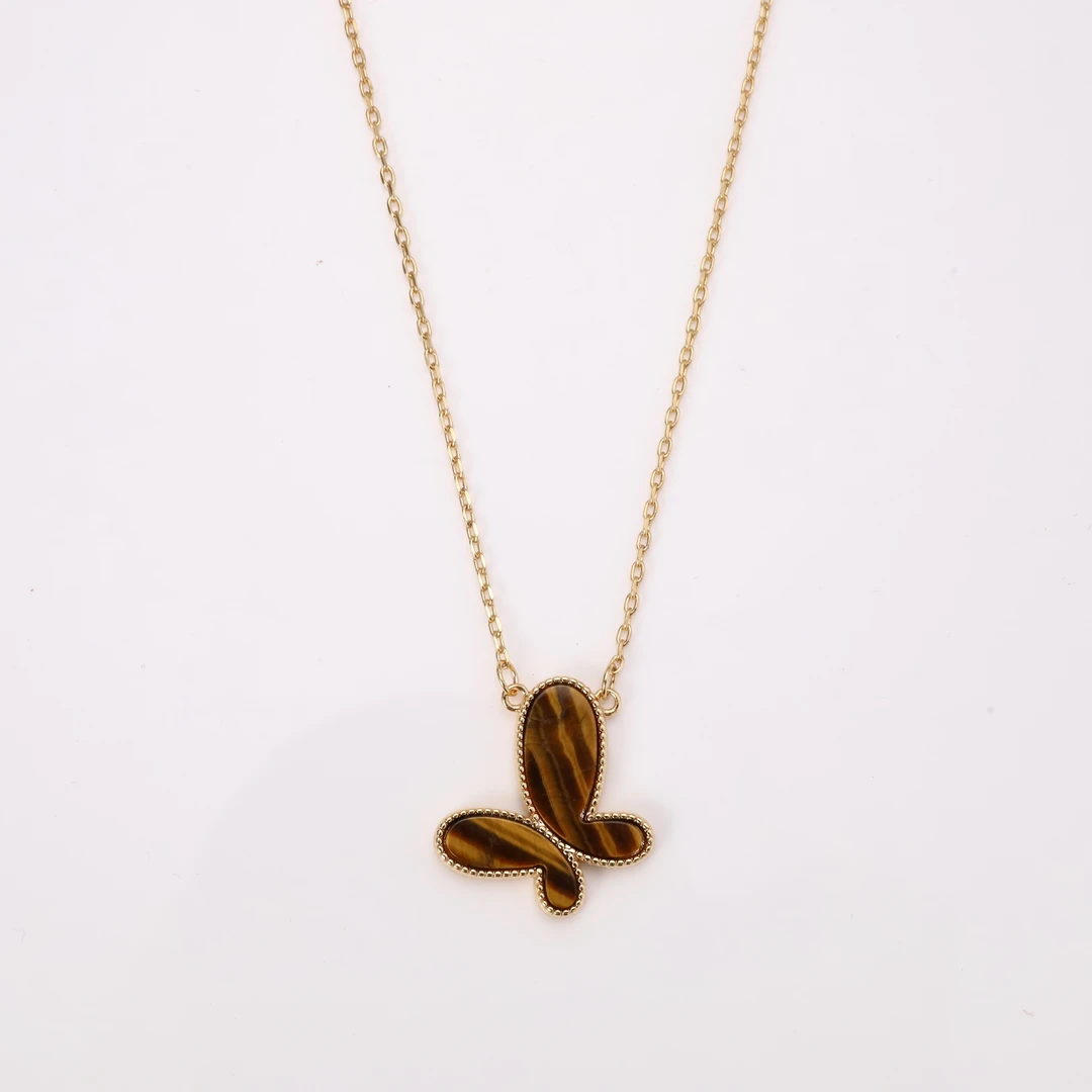 铜合金项链 复古轻奢个性蝴蝶经典百搭项链 CO09XFCC-21848